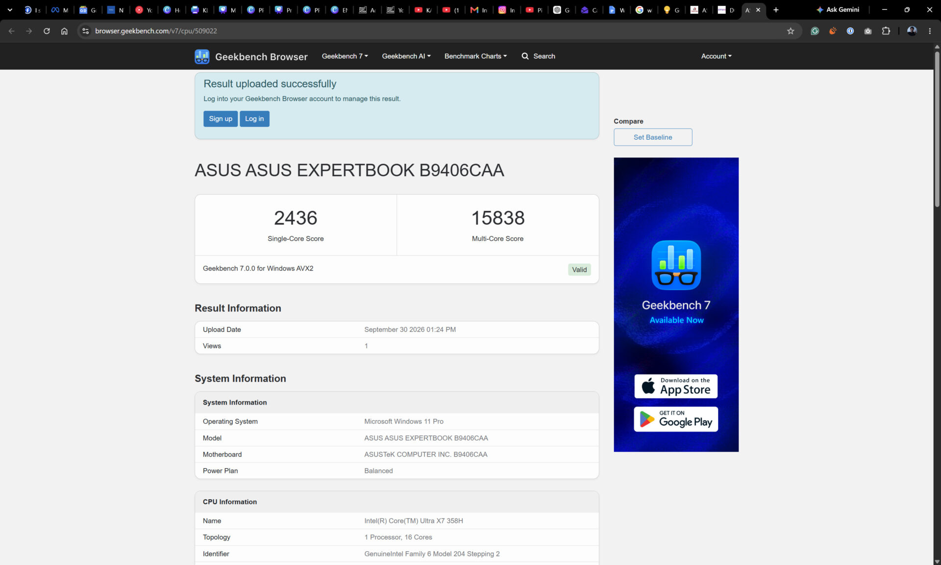 Benchmark 1