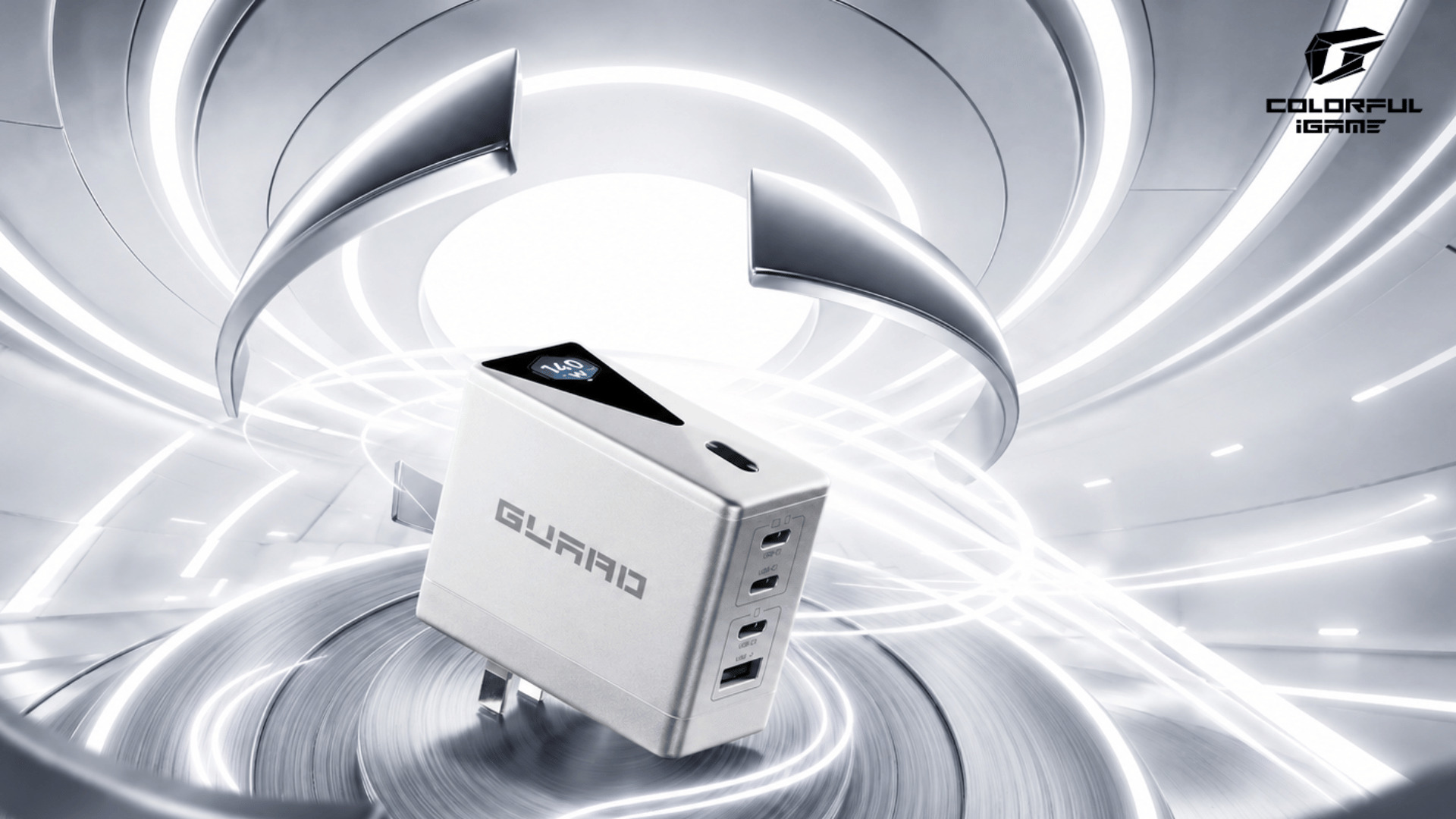 COLORFUL Launches iGame Guard G114 140W GaN Multi-Port Charger