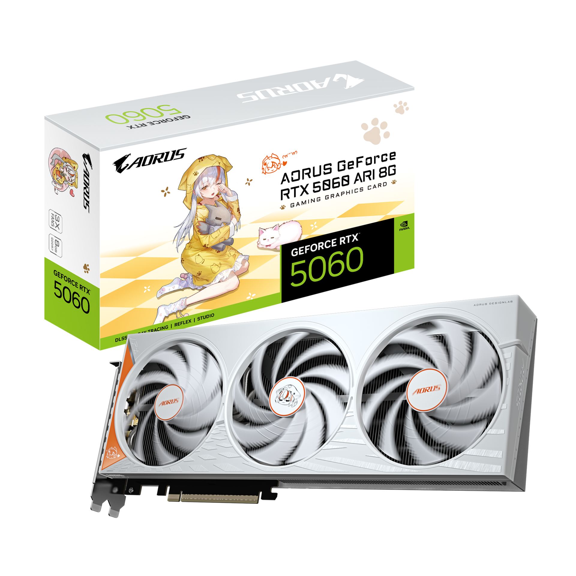 GIGABYTE AORUS RTX 5060 Ari 8G